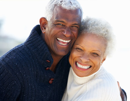 Couple with Dental Restorations